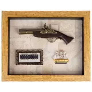 Сувенирное оружие в рамке, панно с оружием Минск +375447651009