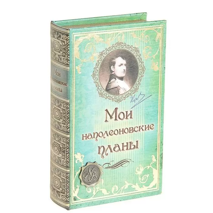 Сейф-книга«Мои наполеоновские планы» 21 см купить в Минске 