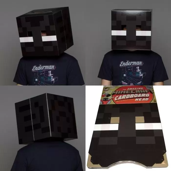 Голова-маска Эндермена «Minecraft» купить Минск +375447651009