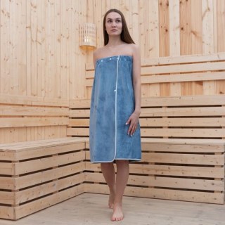 Банное парео «Blue» 70 х 140 см купить