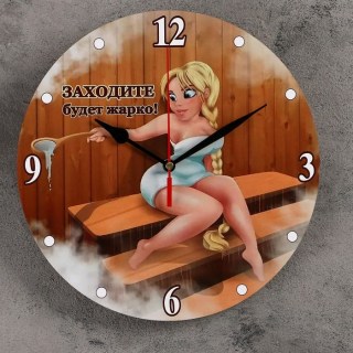 Банные часы «Будет жарко» купить в Минске +375447651009