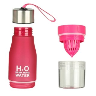 Бутылка для воды "H2O Drink More Water" розовая купить Минск