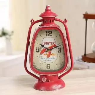 Часы в стиле LOFT «Лампа»  купить в Минске 