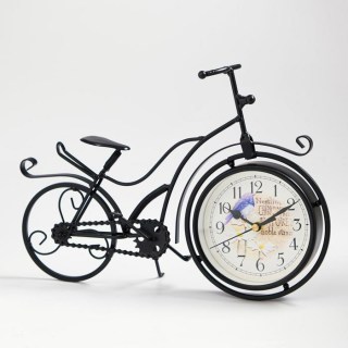 Часы в стиле loft «Велосипед»  с птичкой Минск