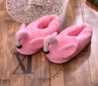 Домашние тапочки «Розовый фламинго» купить в Минске +375447651009