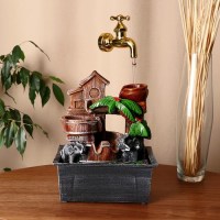 Фонтан декоративный «Каменный склон» с подсветкой Минск +375447651009