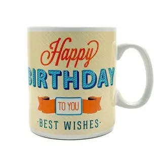 Гигантская кружка «Happy Birthday to you» 900 мл. купить