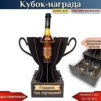 Именной кубок «Гордей, Ты лучший!» мини-бар Минск +375447651009