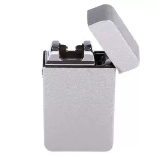 Импульсная-зажигалка USB «Honglu» металлик Минск +375447651009