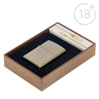 Импульсно-дуговая зажигалка USB золото Минск +375447651009