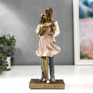 Интерьерная фигурка сувенир «Пара с сердцем» купить