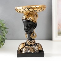 Интерьерная фигурка из полистоуна «Африканка с кувшином» Минск +375447651009