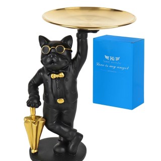 Интерьерная статуэтка органайзер «Мистер бульдог» для сладостей и мелочей фото