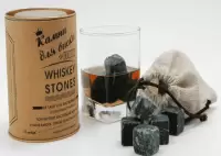 Камни для виски 12 штук со стаканом в тубусе купить Минск