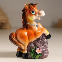 Копилка для монет «Лошадка на камне» 10×6×12.5 см Минск +375447651009