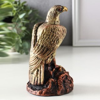 Копилка для монет «Орел на камне» цвет: золотистый фото