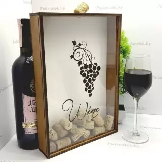 Виноград из пробок