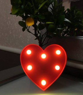 Led светильник «Сердце» купить +375447651009