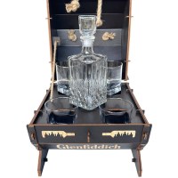 Мини бар бочка «Time to Drink Box» 4 стакана для виски, штоф Минск +375447651009