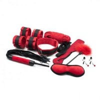 Набор BDSM «Affection» 9 предметов красный 18+ купить в Минске +37544765009