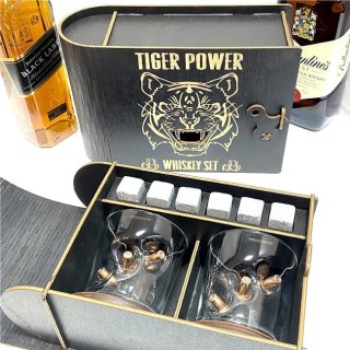 Набор для виски стаканы с 3-мя пулями «TIGER POWER» на 2 персоны Минск +375447651009