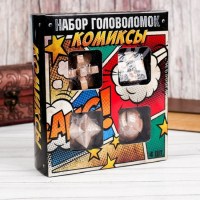 Набор головоломок «Комиксы» 4 штуки купить в Минске +375447651009