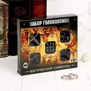 Набор «Магические символы»: головоломки + кубик Рубика купить в Минске +375447651009