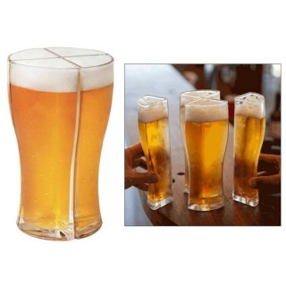 Набор пивных бокалов «Four beer» 4 шт по 120 мл. купить в Минске +375447651009
