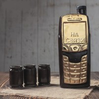 Набор штоф «Мобильный» 0,5 л. купить в Минске 