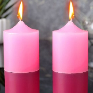 Набор свечей «Ароматы лета»  роза 2 шт.  купить в Минске +375447651009