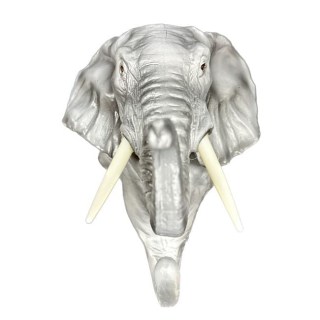 Настенная вешалка из полистоуна «Голова слона» H-20 см. Минск +375447651009