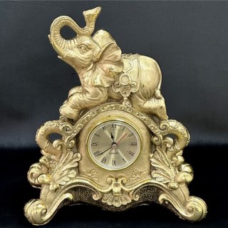 Настольные часы статуэтка «Слон на лепнине» Минск +375447651009