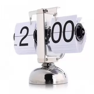 Настольные перекидные часы «NEW GEAR» белые  купить в Минске +375447651009