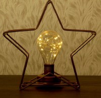 Настольный светильник в стиле лофт «Звезда» купить в Минске +375447651009