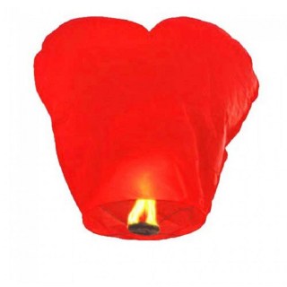 Небесный фонарик «Сердце» купить в Минске +375447651009