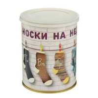 Носки в банке «На недельку» 1 пара Минск