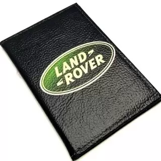 Обложка для автодокументов «LAND ROVER» натуральная кожа Минск +375447651009