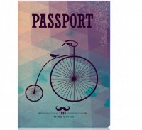 Обложка для паспорта «Ретро велосипед» купить в Минске +375447651009