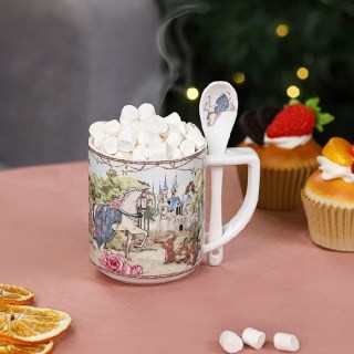 Оригинальная кружка с ложкой «Грациозная лошадь» в подарочной упаковке купить