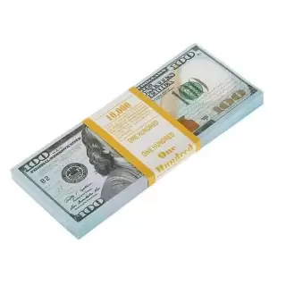 Пачка сувенирных долларов 100 $ Минск
