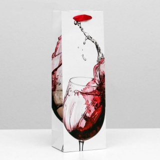 Пакет под бутылку «Бокал вина» купить в Минске +375447651009