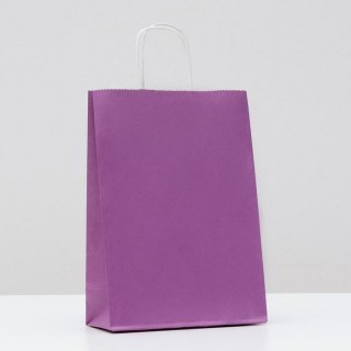 Пакет подарочный крафт «Lilac» 18 х 8 х 25 см Минск +375447651009