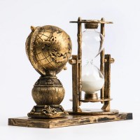 Песочные часы «Глобус на подставке»  купить в Минске +375447651009