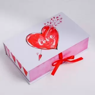 Подарочная коробка «Love» 20 х 12,5 х 5 см купить в Минске +375447651009