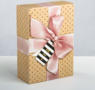 Подарочная коробка «С любовью» 16 × 23 × 7,5 см купить в Минске +375447651009