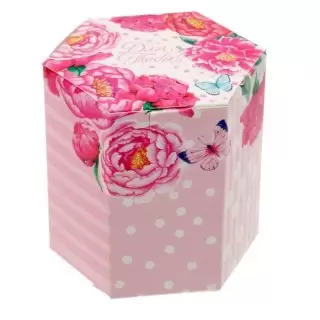 Подарочная коробка «Весенние цветы» 7,5 × 6,5 × 7,5 см купить в Минске +375447651009