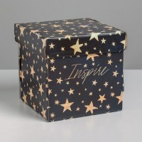Подарочная коробка «Звездное небо» 15 х 15 х 15 см купить в Минске +375447651009