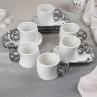 Подарочный набор для чая на 6 персон «Silver» купить в Минске +375447651009