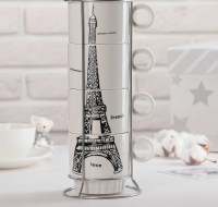 Подарочный набор для чая «Париж» 4 предмета купить Минск +375447651009