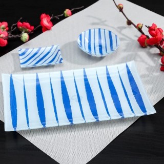 Подарочный набор для суши «Синий узор» 3 предмета купить в Минске +375447651009